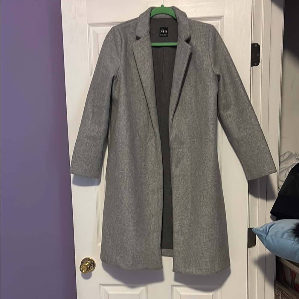 Zara Women's Gray Coat